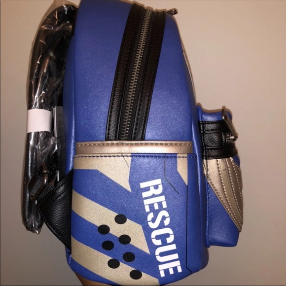 Loungefly Marvel Rescue Light Up Mini Backpack - Picture 8 of 10